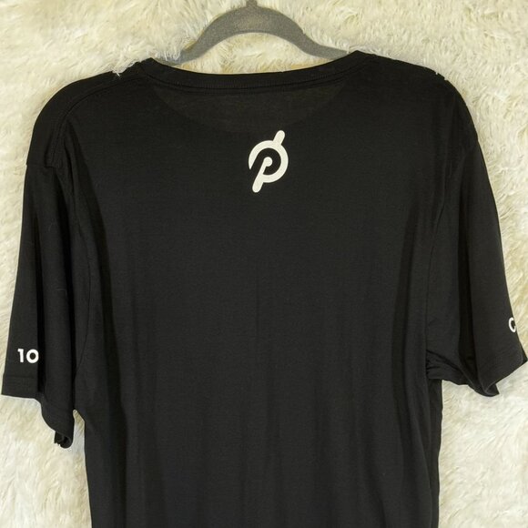 Peloton Reach 100 Short Sleeve Unisex Shirt Size L Black - Picture 7 of 7
